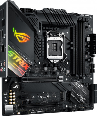 Материнская плата S-1151 Z490 Asus ROG STRIX Z490-G GAMING <4DDR4, WIFI,MB Socket1200,MATX, 2PCIx16>