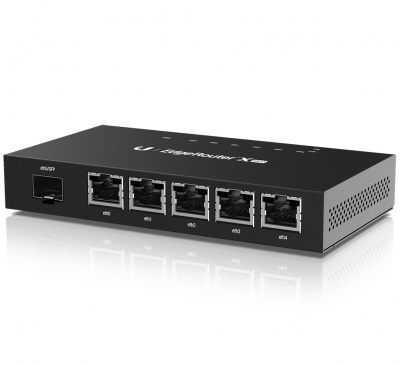 Маршрутизатор Ubiquiti ER-X-SFP(EU) EdgeRouter X, 6-Port, PoE, SFP
