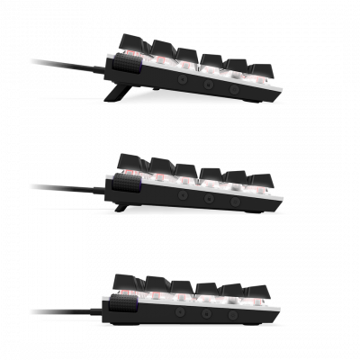 Клавиатура игровая NZXT Function MiniTKL <87 клавиш, RGB, механическая, белый/черный, 2м><ENG>