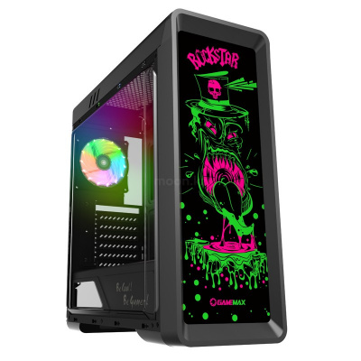 Корпус ПК без БП GameMax RockStar G515 <ATX, 1x120mmRGB, USB2.0x2, USB3.0x1, 400x185x470mm> Корпус ПК без БП GameMax RockStar G515 <ATX, 1x120mmRGB, USB2.0x2, USB3.0x1, 400x185x470mm>