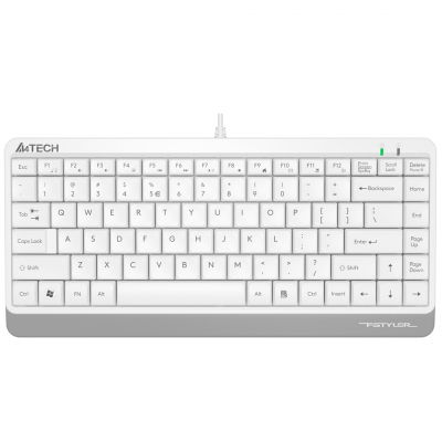 Клавиатура A4tech Fstyler FK11-WHITE USB <86 клавиш, 150см, FN12 мультимедийных клавиш>