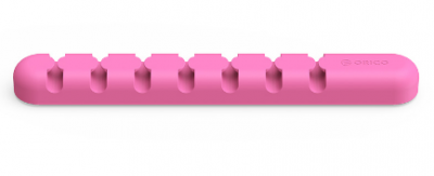 Фиксатор кабеля ORICO CBS7-PK <7X, 15*2*1.2mm, силикон, PINK> Фиксатор кабеля ORICO CBS7-PK <7X, 15*2*1.2mm, силикон, PINK>