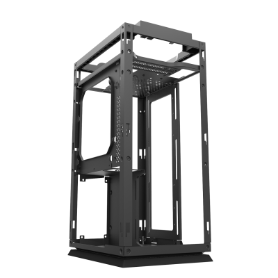 Корпус ПК без БП DarkFlash DLH21 BLACK <ITX, 1x3.5, 2xUSB 3.0, 1xType C, 238.8*175*412mm >