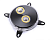 Водоблок для CPU Bykski CPU-XPR-CD-INTEL <Intel 115x 20XX RBW 5V Black>