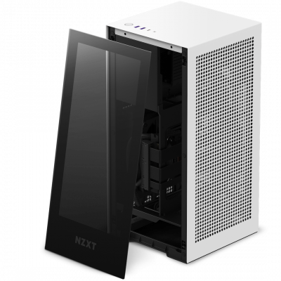Корпус  NZXT H1 V2 ( СЖО, БП 750W GOLD, Gen4 riser, fan controller) Белый
