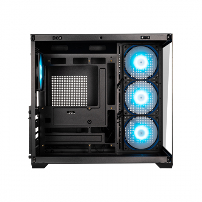Корпус ПК без БП PCCooler C3T700 ARGB BK ATX/mATX/ITX USB-C USB3.0 USB2.0 Black