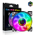 Вентилятор для корпуса GameMax Dual-Ring-Infinity BK Вентилятор для корпуса GameMax Dual-Ring-Infinity BK