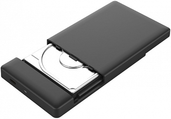 Внешний корпус HDD 2.5" ORICO 2588C3-BK  <Type-C + SATA, SATA III, кабель 50см, BLACK>