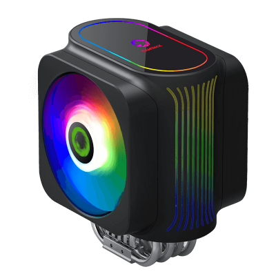 Вентилятор GameMax Gamma 600 RGB <1200/115X/LGA775/LGA1366, AM4, TDP230W, 4 PIN>