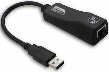 Адаптер сетевой Green Connection GC-LNU302 <USB 3.0 -> Ethernet RJ-45, 10/100/1000 Мбит/сек>