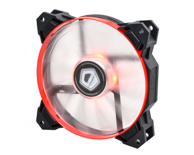 Вентилятор для корпуса ID-Cooling SF-12025-R RED <LED, 120x120x25mm, 800~2000±10%RPM> Вентилятор для корпуса ID-Cooling SF-12025-R RED <LED, 120x120x25mm, 800~2000±10%RPM>