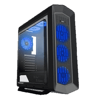 Корпус ПК без БП GameMax Asgard RGB G516<ATX, 4x120mm, USB2.0x2, USB3.0x1, HDAudio, 400x185x470mm>