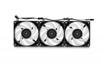 Жидкостная система охлаждения EKWB EK-NUCLEUS AIO CR240 LUX D-RGB Black, 2x120mm Socket Intel/AMD