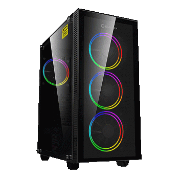 Корпус ПК без БП GameMax Draco XD <ATX, 3x120ARGB, USB2.0x1, USB3.0x1, HD Audio, 415x464x210mm>