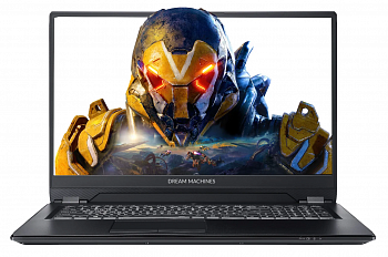 Игровой ноутбук Dream Machines RS2080Q-16KZ03 <16.1'' FHD 144Hz Slim, i7-9750H, RTX2080 Max-Q 8GB>