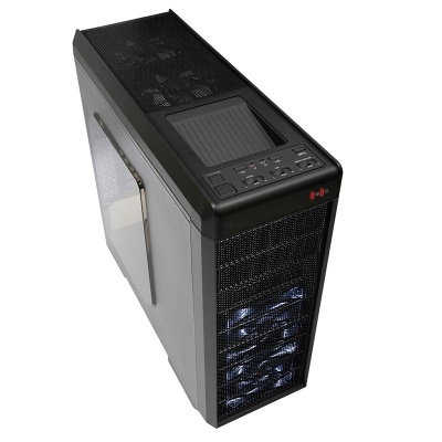 Корпус ПК без БП GameMax G501X <ATX, 2x5,25, 5x3,5, 1x2,5, 205x473x458mm>