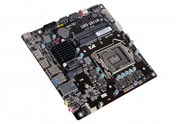Материнская плата S-1151 H110 ECS H110T-SI01 thin miniITX <LVDS, HDMI, SODIMM DDR4, AC port, OEM>