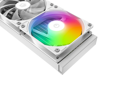 Водяное охлаждение для процессора ID COOLING SL360 XE ( lcd-экран ) white