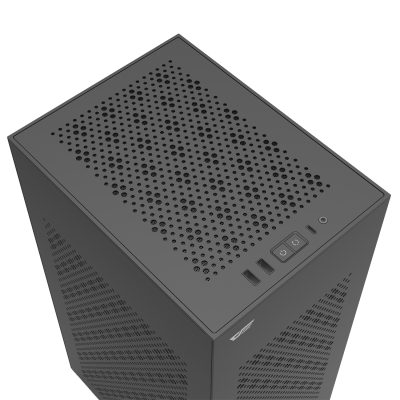 Корпус ПК без БП DarkFlash DLH21 BLACK <ITX, 1x3.5, 2xUSB 3.0, 1xType C, 238.8*175*412mm >