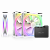 Вентилятор для корпуса NZXT F120RGB DUO + контроллер (3-pack) белый