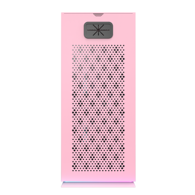 Корпус ПК без БП DarkFlash DLH21 PINK <ITX, 1x3.5, 2xUSB 3.0, 1xType C, 238.8*175*412mm >