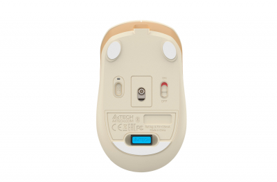 Мышь беспроводная A4tech Fstyler FB26CSAir Cafe Latte <BT+2.4GHz, Li-Battery>
