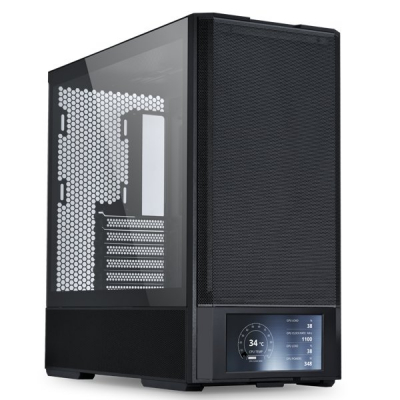 Корпус ПК без БП Lian Li Lancool 207 Digital Black ATX/m-ATX/m-ITX 2х140 ARGB 2х140 PWM G99.LAN207DX.00 Black