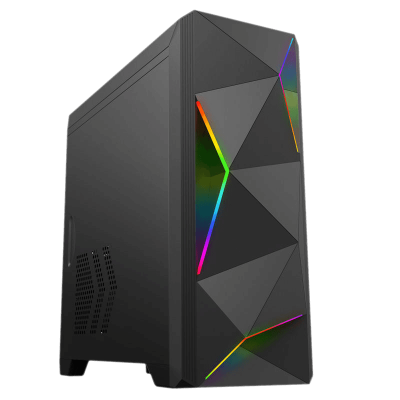 Корпус ПК без БП GameMax 6830 Ares <MATX, 1xUSB3.0, 2xUSB2.0, HD, AUDIO, 368x173x365mm>