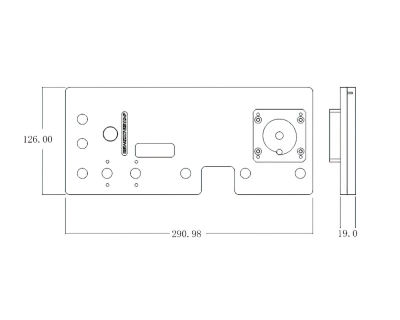 Плата для кейса NZXT Bykski RGV-NZXT-H510-P + помпа CP-PMD3COV-X