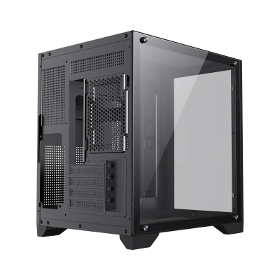 Корпус ПК без БП GameMax Infinity Mini Black <MATX>