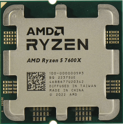 Процессор CPU AM5 AMD Ryzen 5 7600X OEM