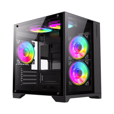 Корпус ПК без БП GameMax Infinity Mini Black <MATX>