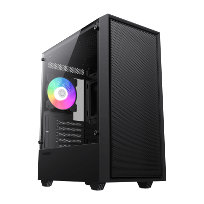 Корпус ПК без БП GameMax STORM BK <MATX, 1x120FAN>