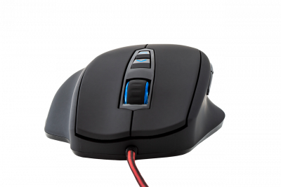 Мышь Dream Machines DM2 Comfy S BLACK <Оптический сенсор PMW3360, Плетеный шнур 1.8 m USB 12000 dpi>