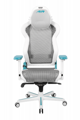 Игровое кресло DXRacer Air-B-Grey Mesh-Cyan&White