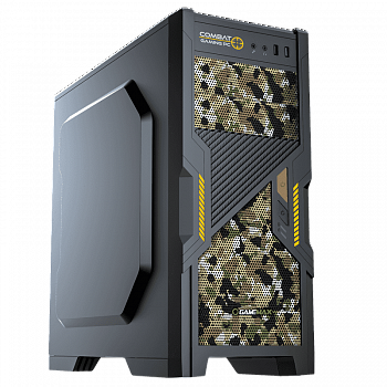 Корпус ПК без БП GameMax COMBAT G505 <FF:MidTower, MB:ATX, USB2.0*1, USB3.0*1, 410*185*412mm, 0.5mm>