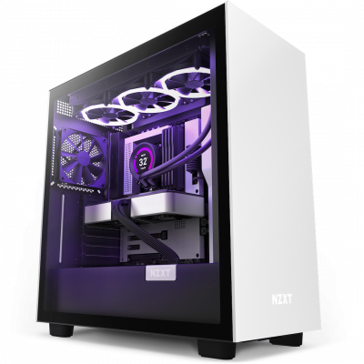 Корпус NZXT H7 черный/белый Корпус NZXT H7 черный/белый