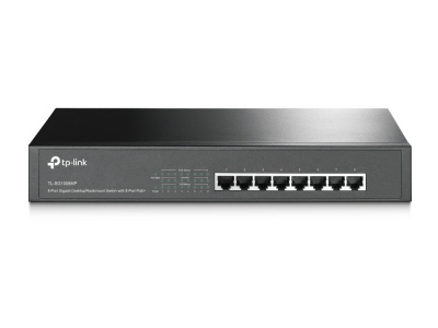 Коммутатор PoE+ GbE  8-портовый Tp-Link TL-SG1008MP