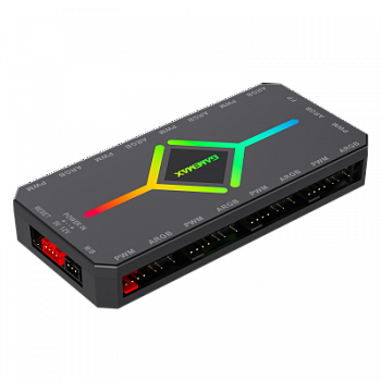 Контроллер подсветки GameMax V4.0 ARGB+PWM HUB BK