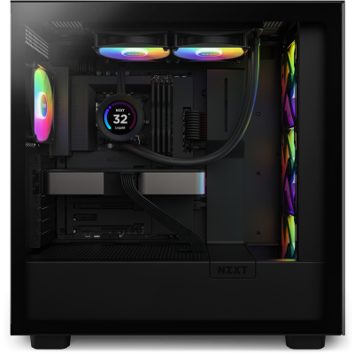 Жидкостная система охлаждения NZXT Kraken Elite 240 RGB <2x120mm RGB, 2.36” LCD Display, GIF, black> Жидкостная система охлаждения NZXT Kraken Elite 240 RGB <2x120mm RGB, 2.36” LCD Display, GIF, black>