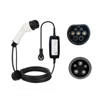 Портативная зарядка Kinelectric BC-EV16P для авто GBT 3,5kW, 6-16A, LCD экран, 5м кабель Портативная зарядка Kinelectric BC-EV16P для авто GBT 3,5kW, 6-16A, LCD экран, 5м кабель