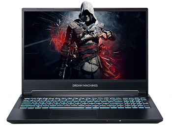Игровой ноутбук Dream Machines RG2060-15XX06 <15.6'' FHD IPS, i5-10300H, RTX2060 6GB>