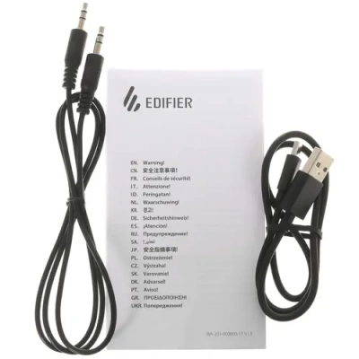 Гарнитура Bluetooth Edifier W600BT <охватывающие, 20-20000Hz, BT5.1, Type C, Black>