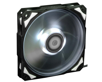 Вентилятор для корпуса ID-Cooling PL-12025-W WHITE LED