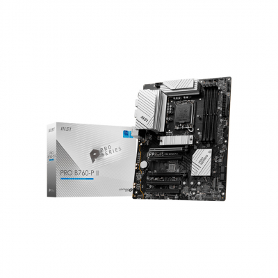 Материнская плата MSI PRO B760-P II LGA1700 4xDDR5 4xSATA3 RAID 2xM.2 HDMI DP ATX
