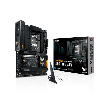 Материнская плата ASUS TUF GAMING B760-PLUS WIFI LGA1700 4xDDR5 4xSATA3 3xM.2 RAID HDMI DP ATX