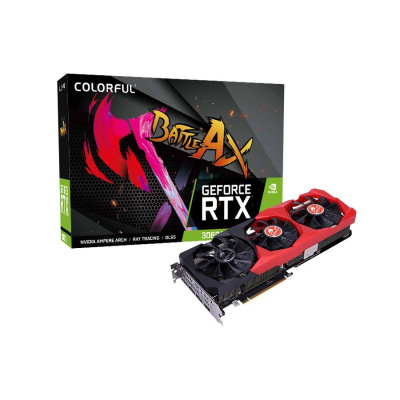Видеокарта Colorful PCI-E NV RTX3060 NB Tripple coolers <12GB, 3*DP+1*HDMI, 8PIN, 192bit>