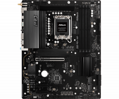 Материнская плата ASRock Z890 PRO-A-WIFI LGA1851 4xDDR5 4xSATA 6xM.2 HDMI DP Type-C ATX