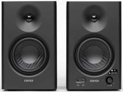 Акустическая система Edifier MR4 Black <2.0, RMS 42Вт, 60Гц-20кГц, TRS, RCA/AUX>