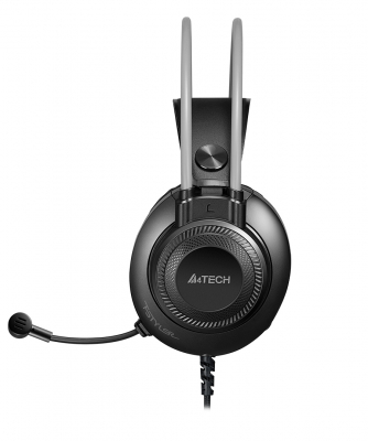 Наушники+микрофон A4tech Fstyler FH200U-Grey Fstyler <USB, 20Hz - 20KHz, 16Ohm, 180cm>